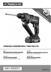 Mode d’emploi Parkside IAN 300031 Perforateur