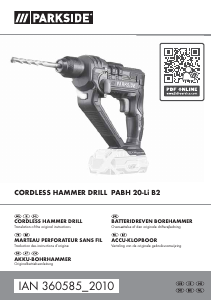 Brugsanvisning Parkside IAN 360585 Borehammer