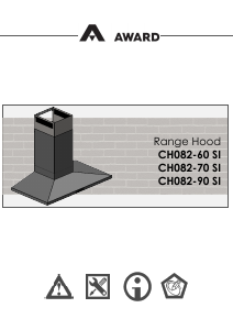 Manual Award CH082-90SI Cooker Hood