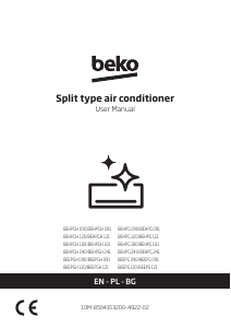 Instrukcja BEKO BEEPG 091 Klimatyzator