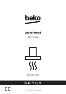 Manual BEKO HNU51630SH Cooker Hood