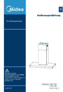 Bedienungsanleitung Midea HW 7.62 Dunstabzugshaube