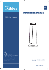 Manuale Midea NTH20-18MRA Termoventilatore