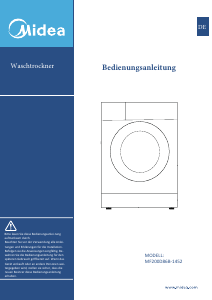 Bedienungsanleitung Midea MF200D86B-1452 Waschtrockner