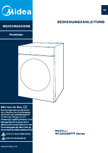 Bedienungsanleitung Midea MF200D86WB-14EAS Waschtrockner