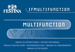 Manual Festina F16829 Multifunction Watch
