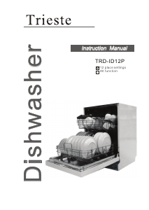 Handleiding Trieste TRD-ID12P Vaatwasser