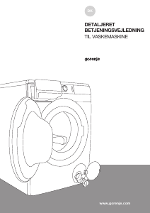 Brugsanvisning Gorenje W2NEI1P4ADS Vaskemaskine
