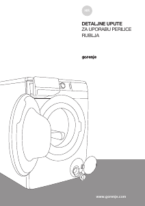 Priručnik Gorenje WNEI84BS Stroj za pranje rublja