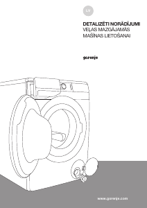 Rokasgrāmata Gorenje WNEI84BS Veļas mašīna