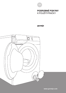 Manuál Gorenje WNEI94AS Pračka