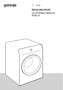 Priručnik Gorenje WNPI74A Stroj za pranje rublja