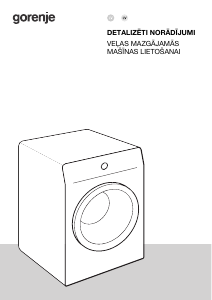Rokasgrāmata Gorenje WNPI82BS/UA Veļas mašīna