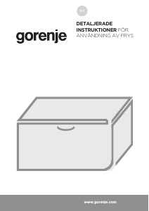 Bruksanvisning Gorenje FH30EAW Frys