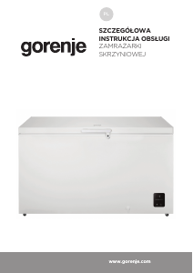 Instrukcja Gorenje FH50EAW Zamrażarka