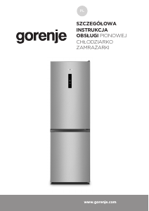 Instrukcja Gorenje NRK6192AS4 Lodówko-zamrażarka