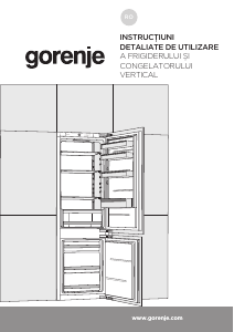 Manual Gorenje NRKI4182E1 Combina frigorifica