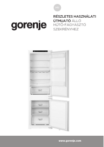 Használati útmutató Gorenje NRKI418EP1 Hűtő és fagyasztó