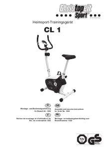 Bedienungsanleitung Christopeit CL 1 Heimtrainer