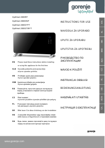 Bedienungsanleitung Gorenje OptiHeat 2000EWP Heizgerät