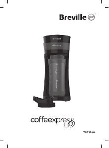 Manual Breville VCF050X Coffeexpress Cafetieră