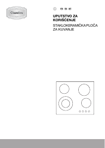 Priručnik Gorenje EC642CLB Ploča za kuhanje