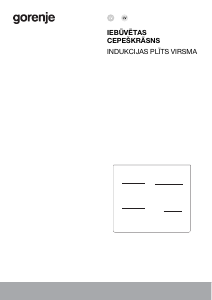 Rokasgrāmata Gorenje IT641BSC7 Plīts virsma