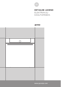 Kasutusjuhend Gorenje BO798S38BG Ahi