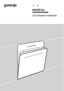 Rokasgrāmata Gorenje BPSA6747A08BGWI Cepeškrāsns