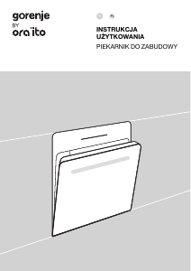 Instrukcja Gorenje BSA6737ORAB Piekarnik
