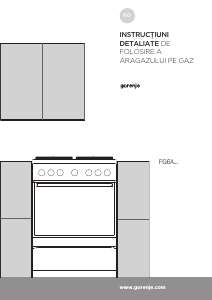 Manual Gorenje G6111WJ Aragaz