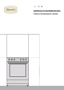 Bedienungsanleitung Gorenje GECS6B71CLB Herd