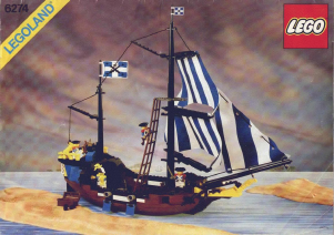 Handleiding Lego set 6274 Pirates Caribbean clipper