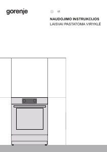 Vadovas Gorenje GEIT5C60BPG Diapazonas