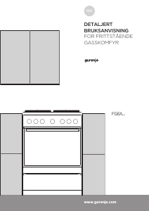 Bruksanvisning Gorenje GI6121WJ Komfyr