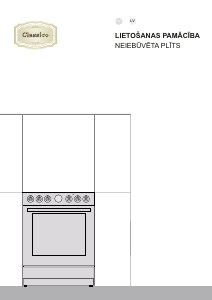 Rokasgrāmata Gorenje GKS5B70CLI Kombinētā plīts