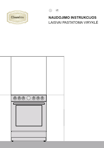 Vadovas Gorenje GKS5B70CLI Diapazonas