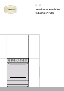 Rokasgrāmata Gorenje GKS6C70CLI Kombinētā plīts