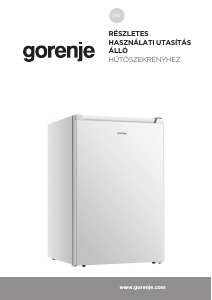 Használati útmutató Gorenje R39EPW4 Hűtőszekrény