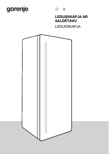 Rokasgrāmata Gorenje R619FEW5 Ledusskapis