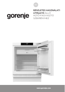 Használati útmutató Gorenje RBIU609EA1 Hűtőszekrény