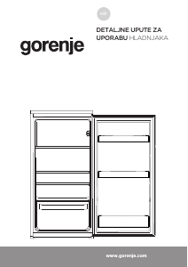 Priručnik Gorenje RI409EP1 Hladnjak