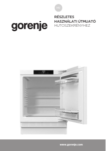 Használati útmutató Gorenje RIU609EA1 Hűtőszekrény