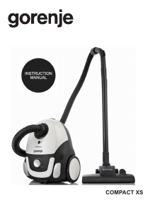 Rokasgrāmata Gorenje VCEB11CXRII Putekļu sūcējs