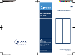 Bedienungsanleitung Midea MERS530FGD02 Kühl-gefrierkombination