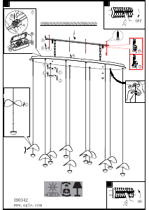 说明书 Eglo 390342 灯