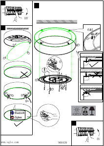 Manual de uso Eglo 900441 Lámpara