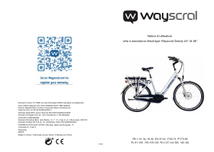 Manual Wayscral Dandy 26 Bicicletă electrică