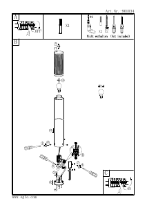 Bruksanvisning Eglo 901034 Lampa