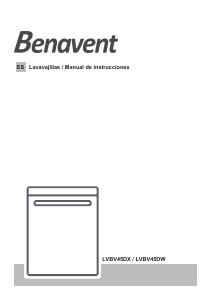 Manual de uso Benavent LVBV45DX Lavavajillas